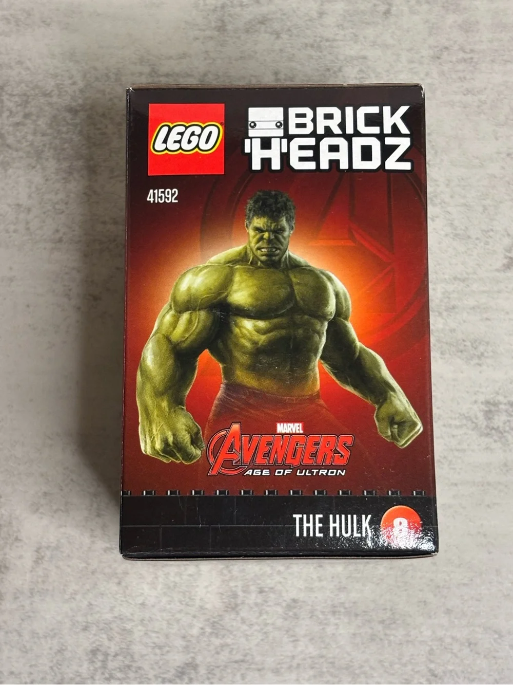 Lego Marvel BrickHeadz The Hulk Set (#41592)